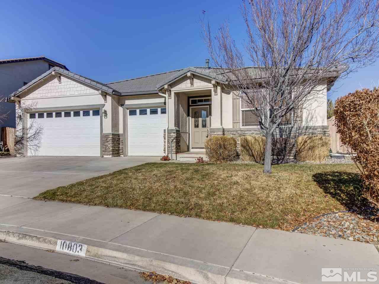 10803 Rushing Flume Drive Reno, NV 89521 - Photo 22 of 22 a view of a house with a outdoor space