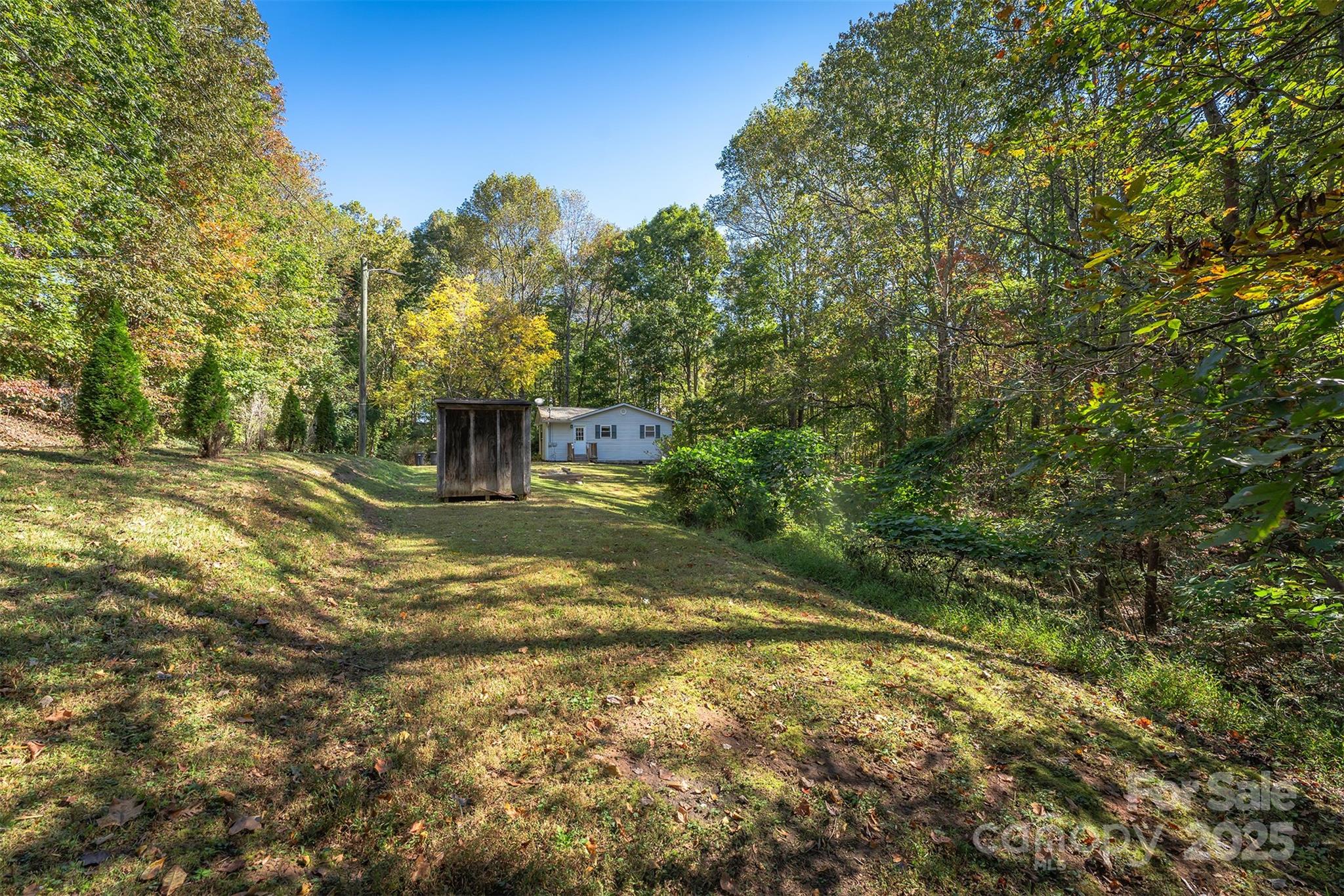 141 Willets Point Boulevard Nebo, NC 28761 - Photo 20 of 29 a backyard of a house with lots of green space