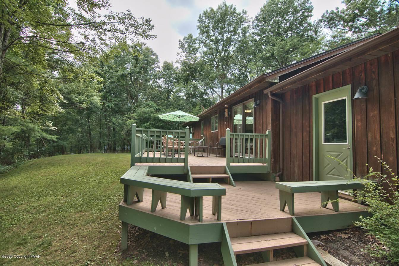 204 Leo Road Bartonsville, PA 18321 - Photo 35 of 43 Rear Deck with Spacious Yard
