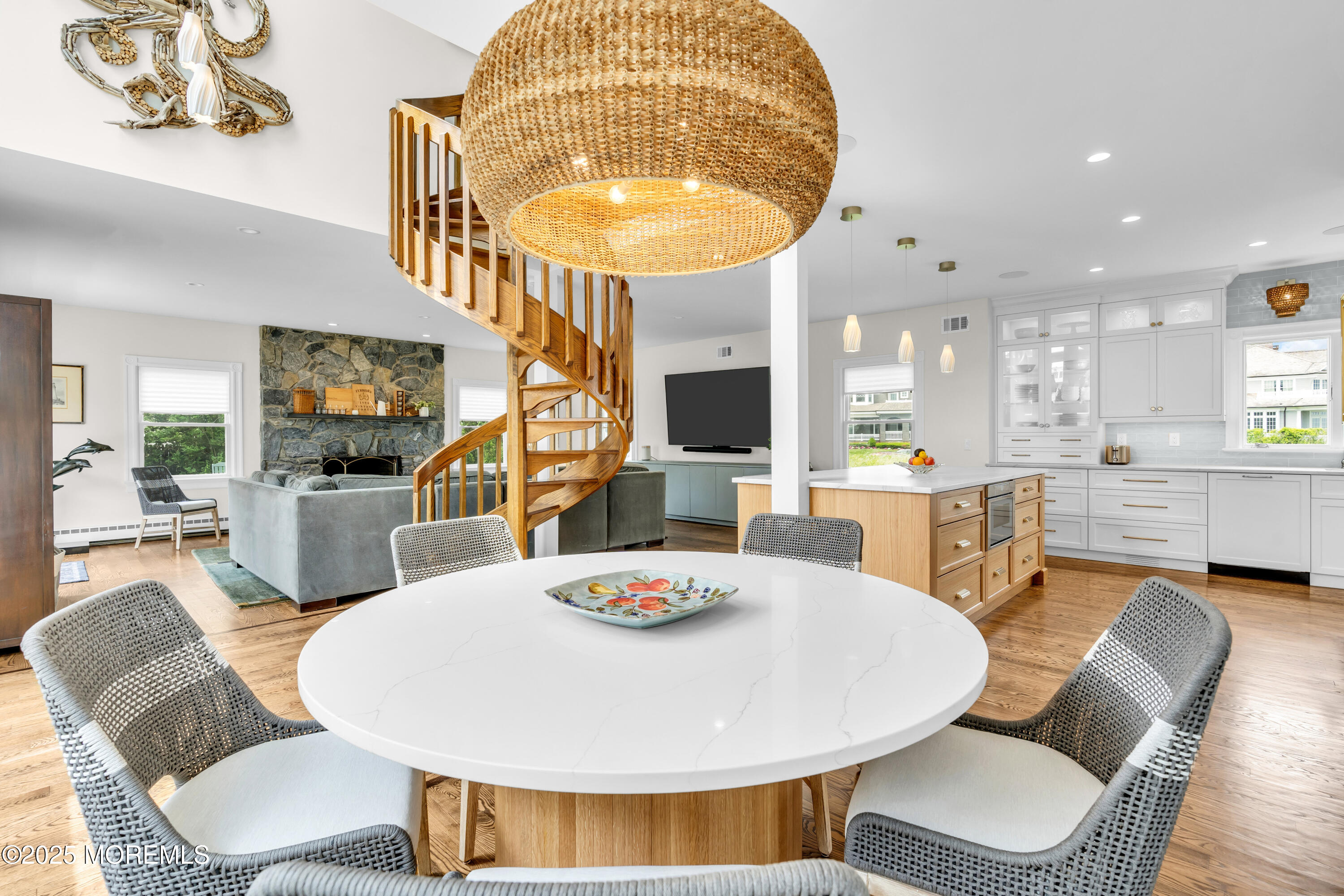 1612 Ocean Avenue Spring Lake, NJ 07762 - Photo 18 of 61 a dining room with furniture a window and kitchen view
