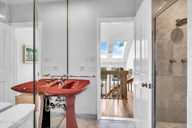 a backyard of a house with seating space