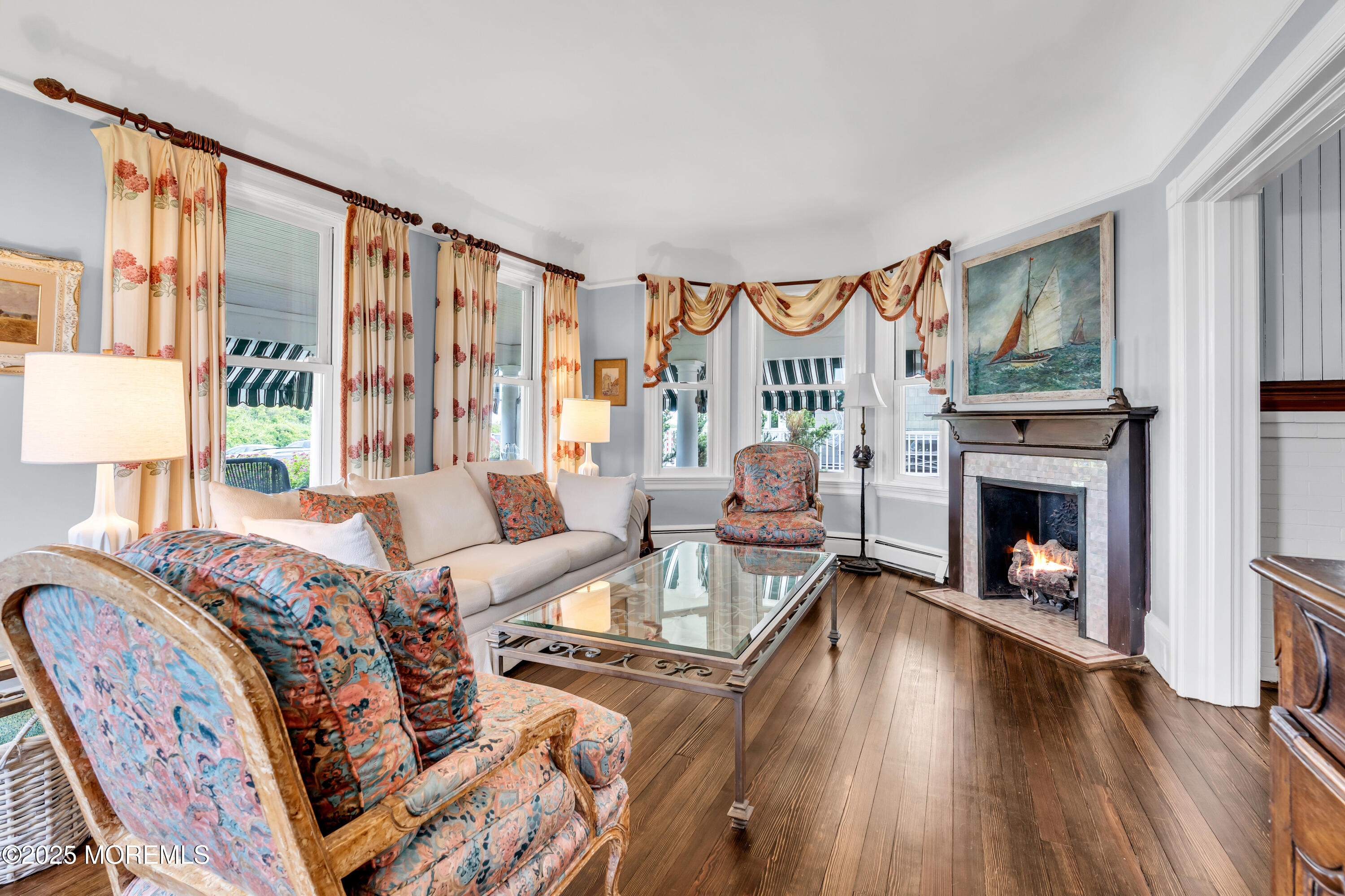 1612 Ocean Avenue Spring Lake, NJ 07762 - Photo 6 of 61 a living room with furniture large window and wooden floor