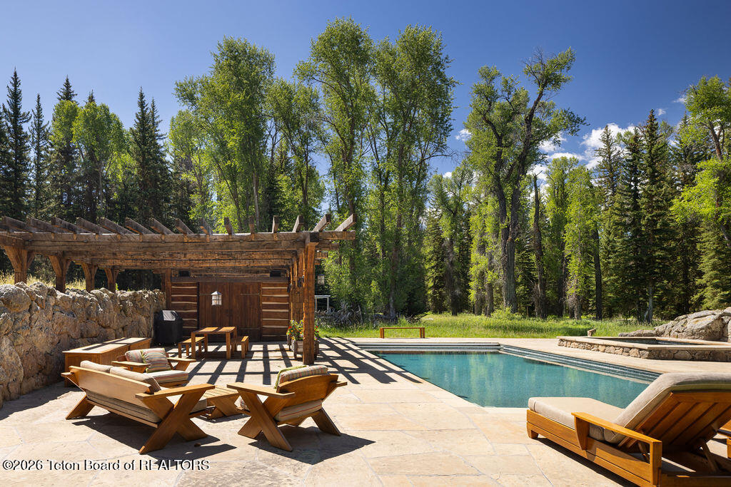 1275 South Ely Springs Road Jackson, WY 83001 - Photo 11 of 59 Pool Terrace