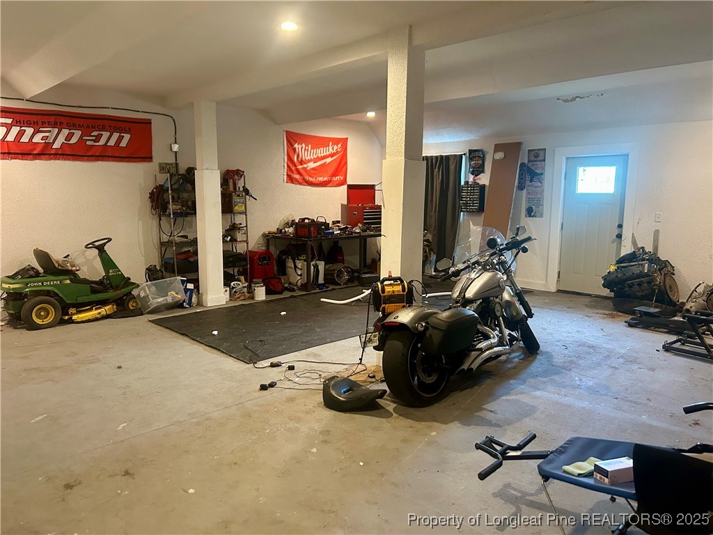 634 Dallas Road Lumberton, NC 28358 - Photo 22 of 27 a view of a room with gym equipment