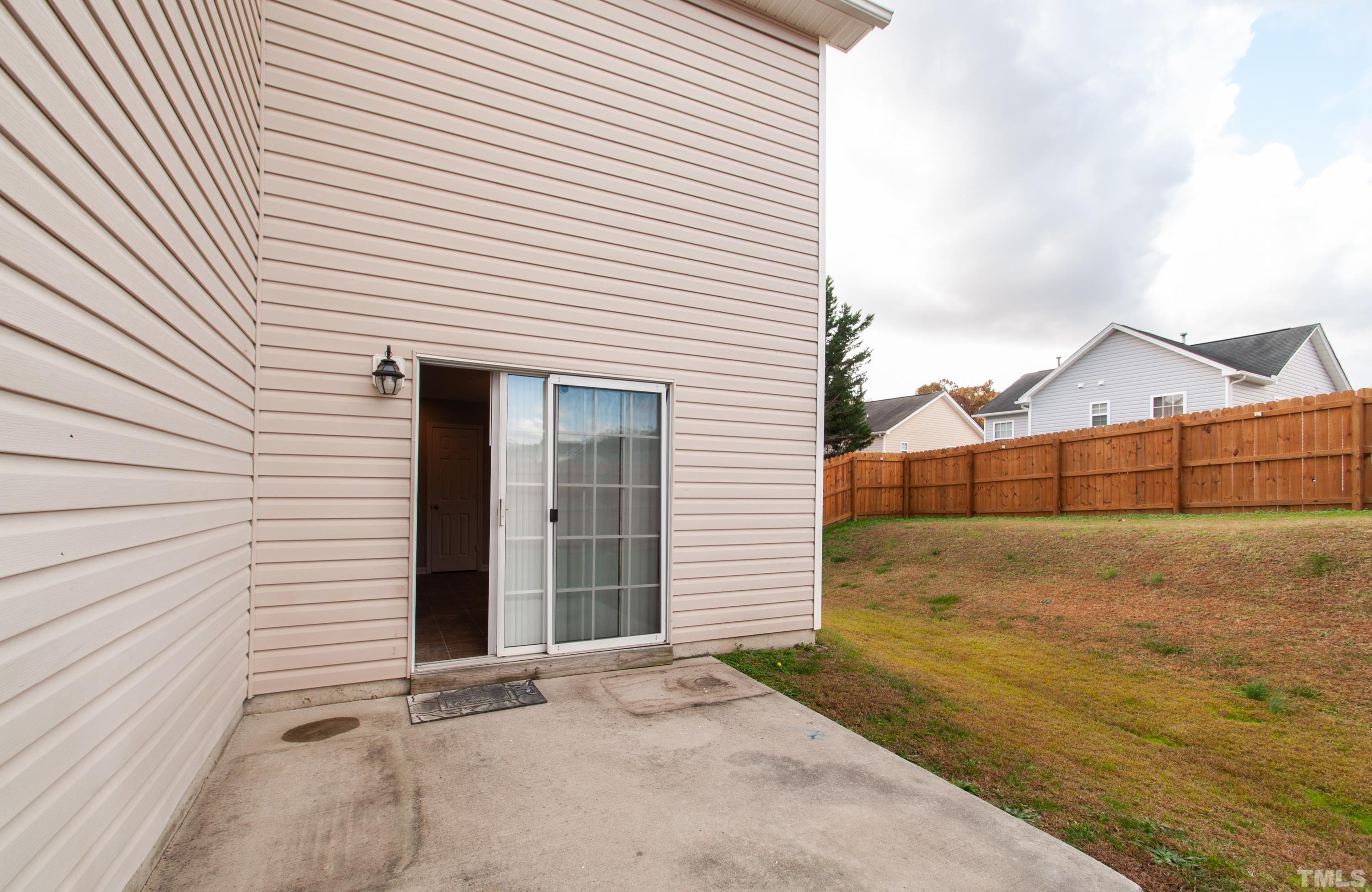 3808 Tryon Ridge Drive Raleigh, NC 27610 - Photo 25 of 30 a view of a backyard