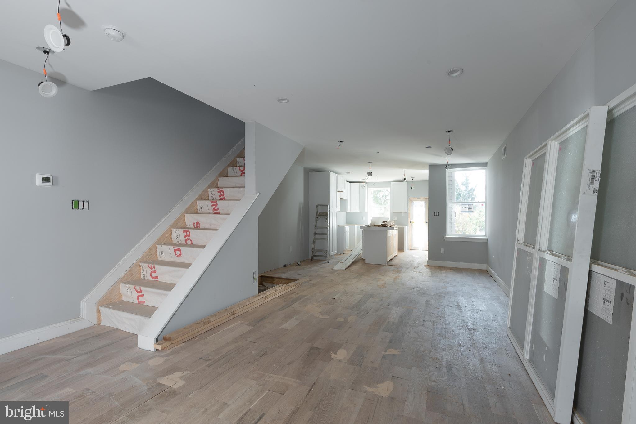 7002 Cresheim Road Philadelphia, PA 19119 - Photo 2 of 16 Living Room/Stairway