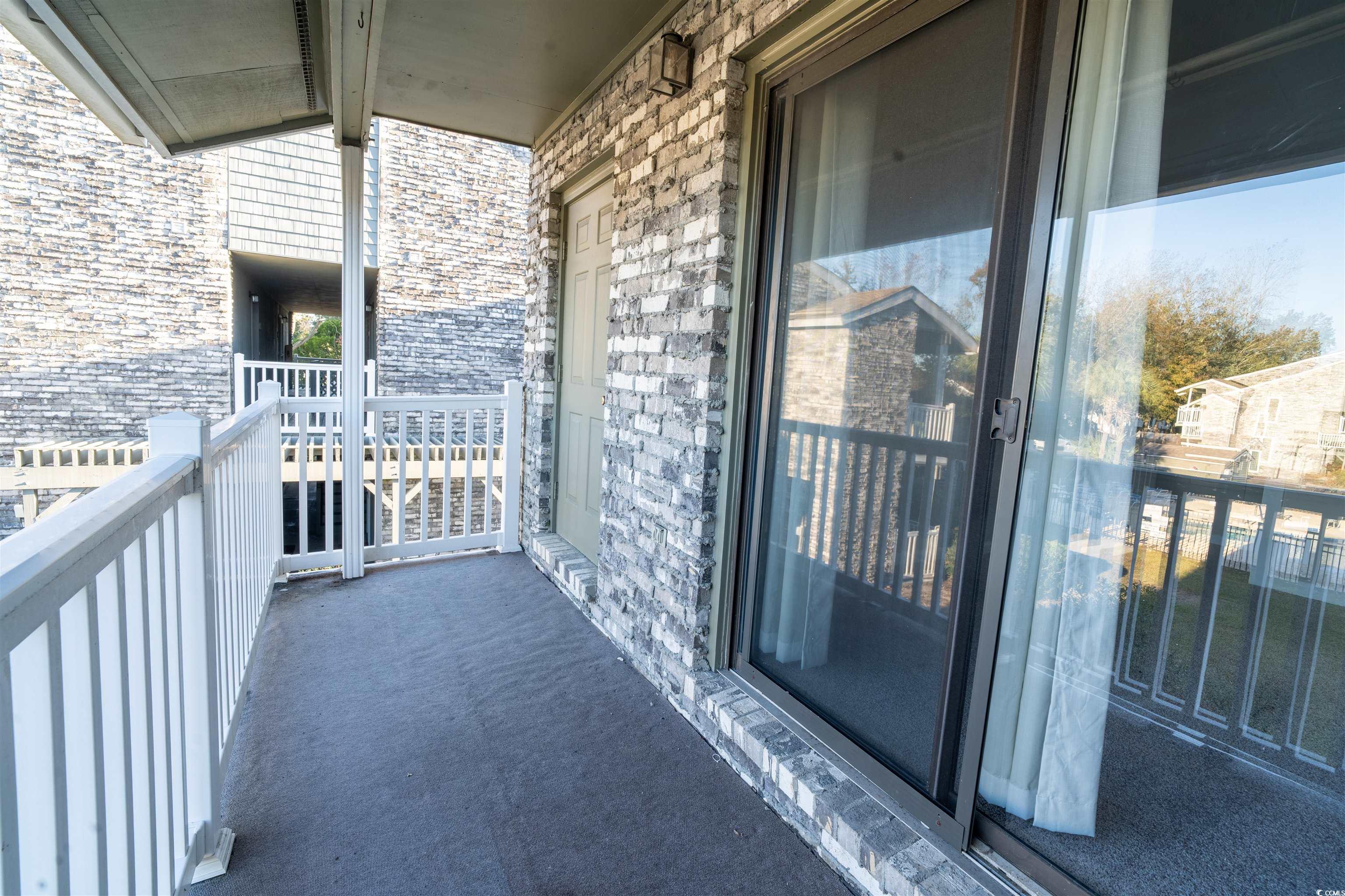 4708 Cobblestone Drive, Unit I8 Myrtle Beach, SC 29577 - Photo 13 of 15 View of balcony