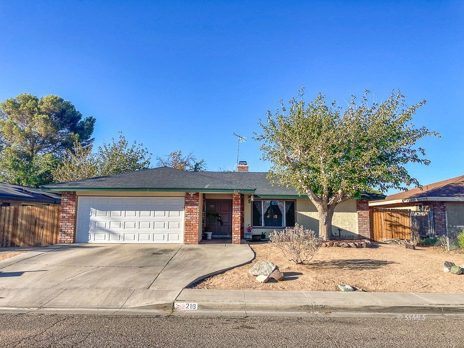 216 West Boston Avenue Ridgecrest, CA 93555 - Photo 1 of 36 a view of a house with a outdoor space