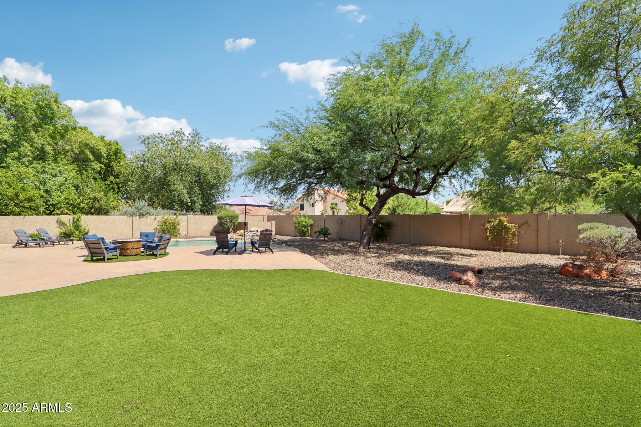 4815 West Saddlehorn Road Phoenix, AZ 85083 - Photo 35 of 40 Turf Backyard