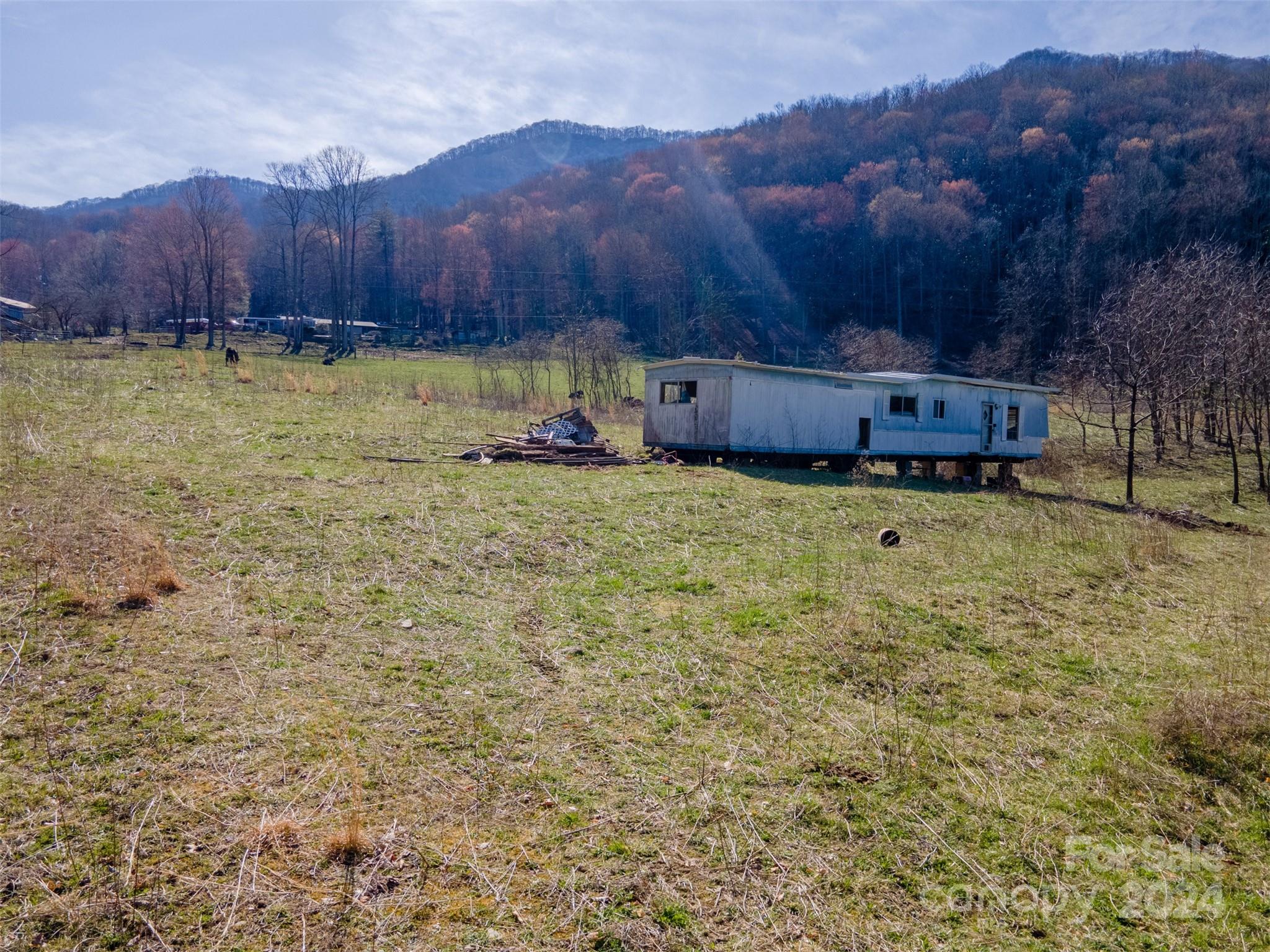 3800 Franks Creek Road Robbinsville, NC 28771 - Photo 7 of 22 a backyard of a house with table and chairs