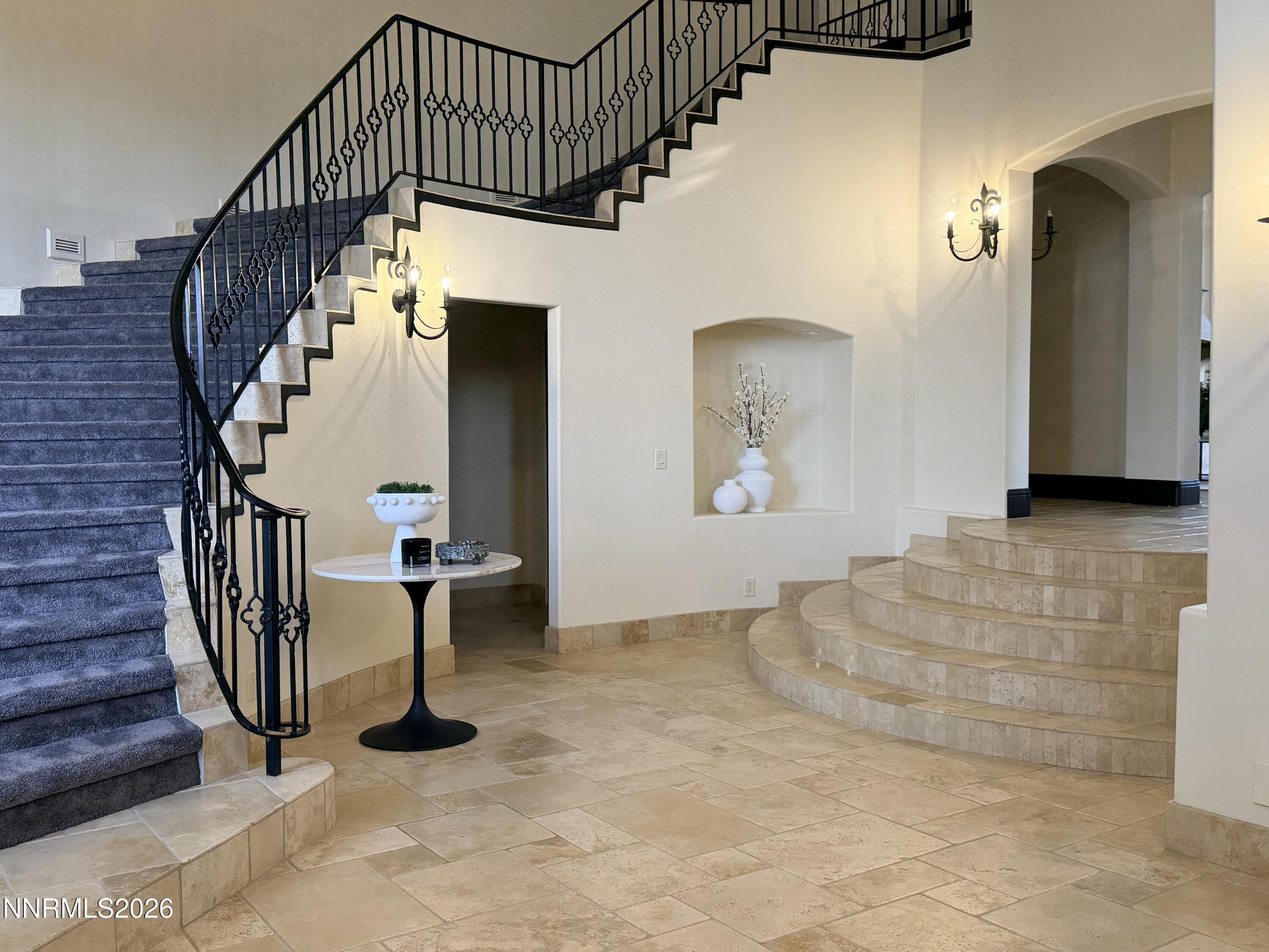 a view of entryway and hall