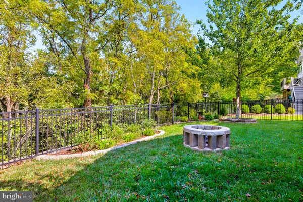 a view of backyard with a garden and plants