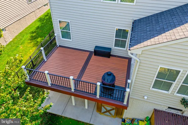 a view of a lake with a city