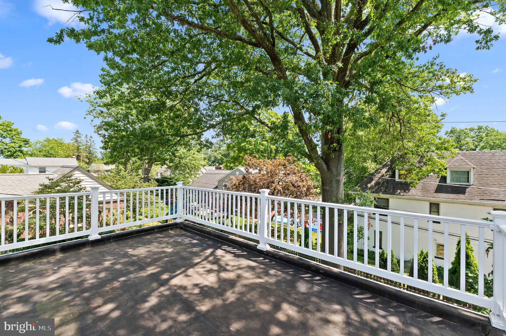 31 Whitemarsh Road Ardmore, PA 19003 - Photo 27 of 35 Deck off the back bedroom