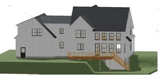 a view of outdoor space and yard