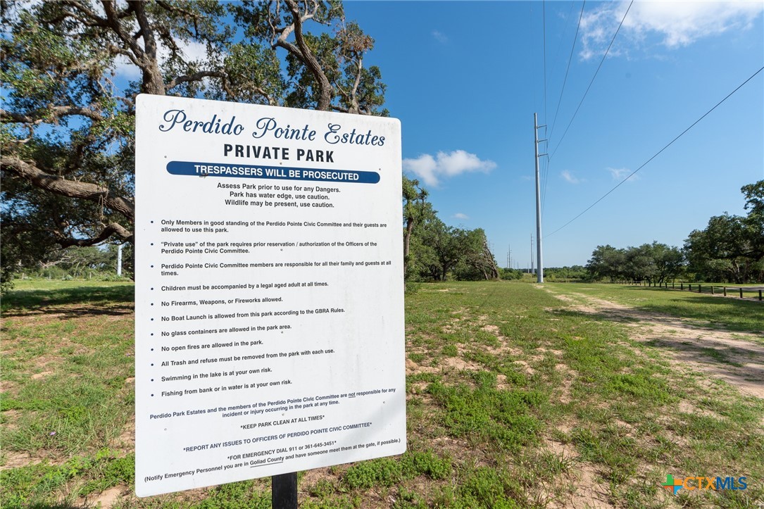 Lot 49 Perdido Pointe Estates Victoria, TX 77905 - Photo 11 of 14 a sign on the side of a building
