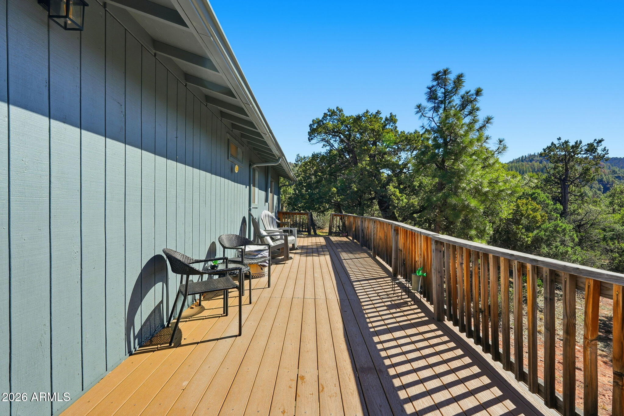 8247 Ralls Drive Pine, AZ 85544 - Photo 27 of 50 a view of balcony and deck