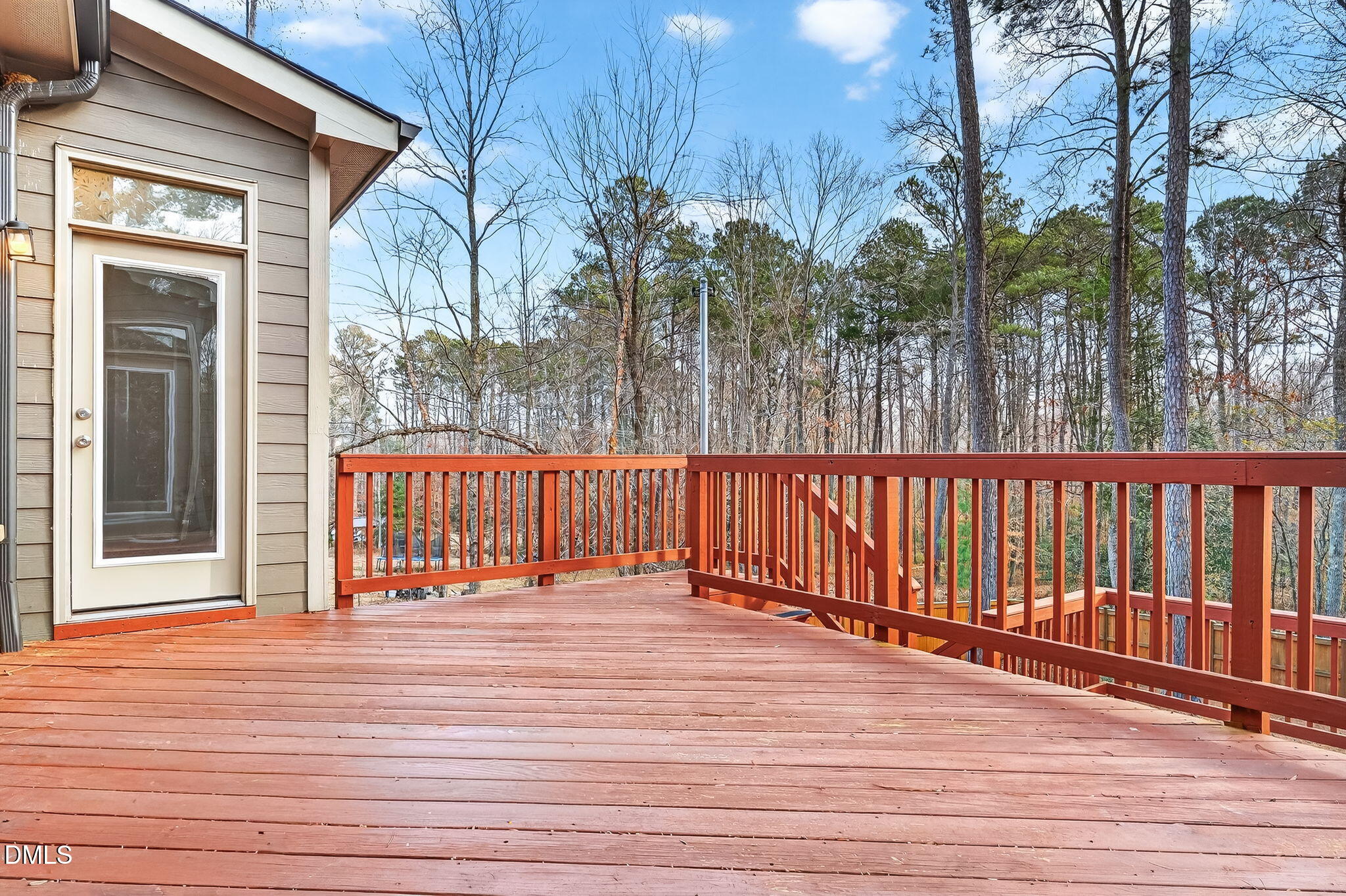 5441 Fantasy Moth Drive Garner, NC 27529 - Photo 43 of 55 a view of a balcony with a pot