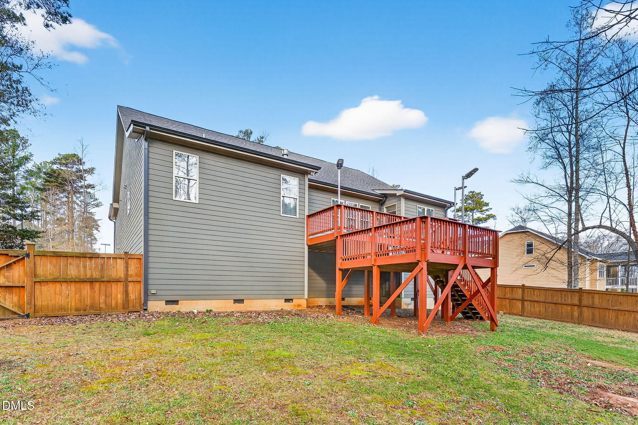 5441 Fantasy Moth Drive Garner, NC 27529 - Photo 50 of 55 a view of a house with a yard