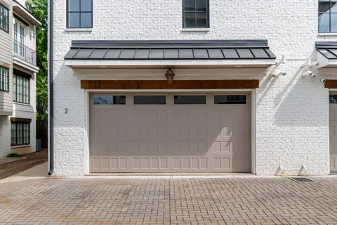 a view of a building entrance