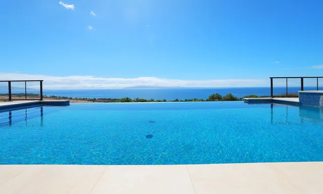 a black and white photo of a big room