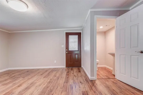 wooden floor in an empty room