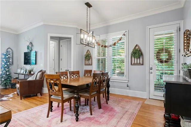 a house with a outdoor space