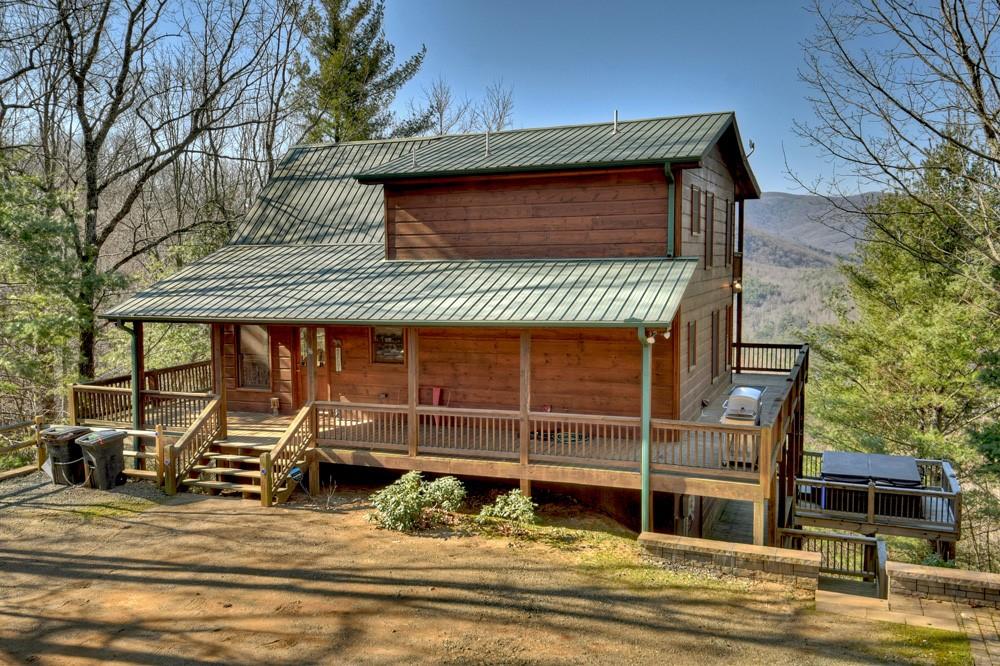 a view of a car garage