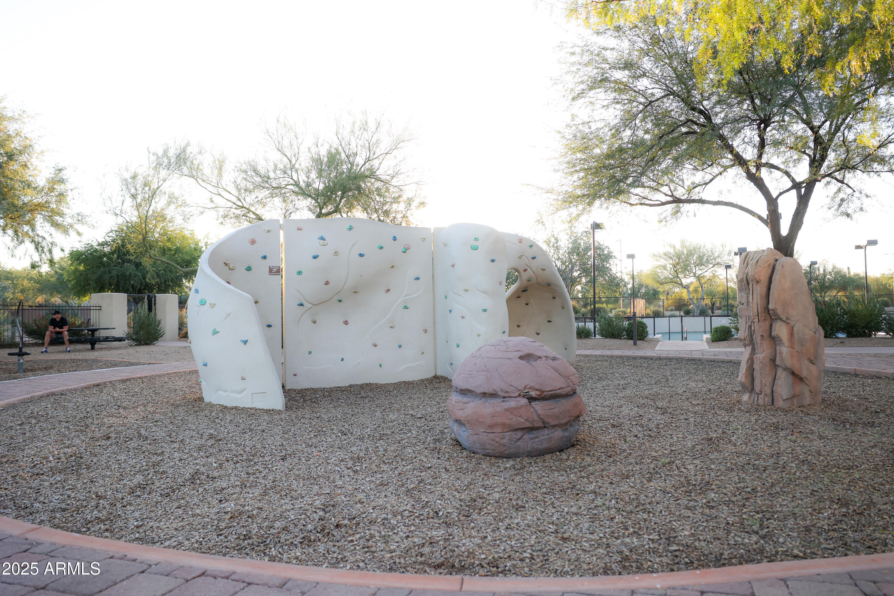 3935 East Rough Rider Road, Unit 1140 Phoenix, AZ 85050 - Photo 22 of 24 a view of a backyard of the house
