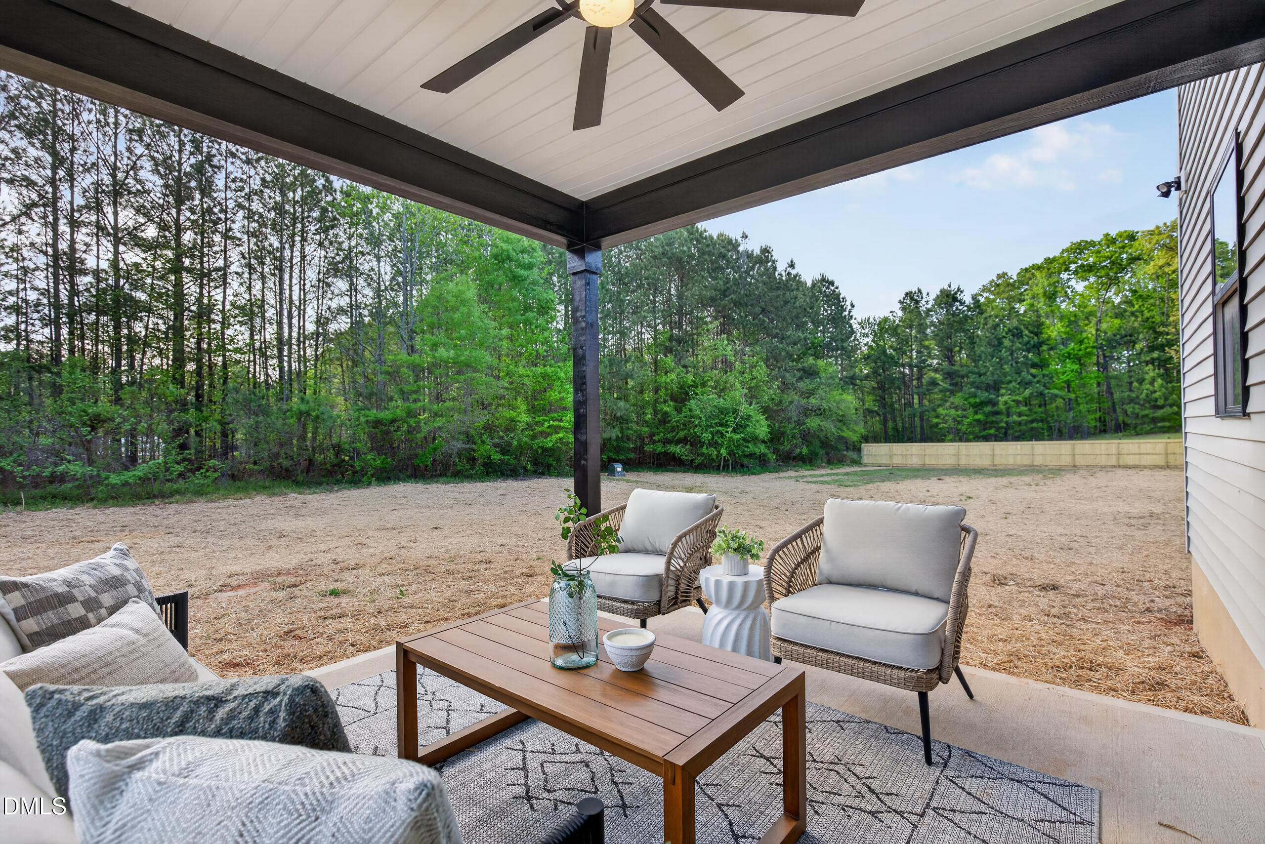 607 Richardson Road Zebulon, NC 27597 - Photo 22 of 24 Covered Back Porch