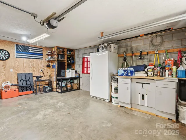 a view of room with storage