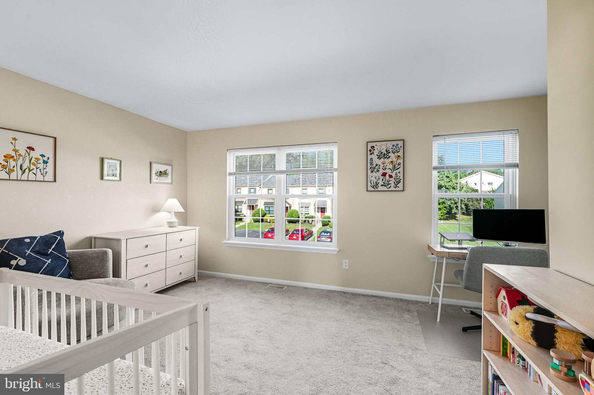 303 Scola Road Brookhaven, PA 19015 - Photo 28 of 56 a living room with furniture and a flat screen tv