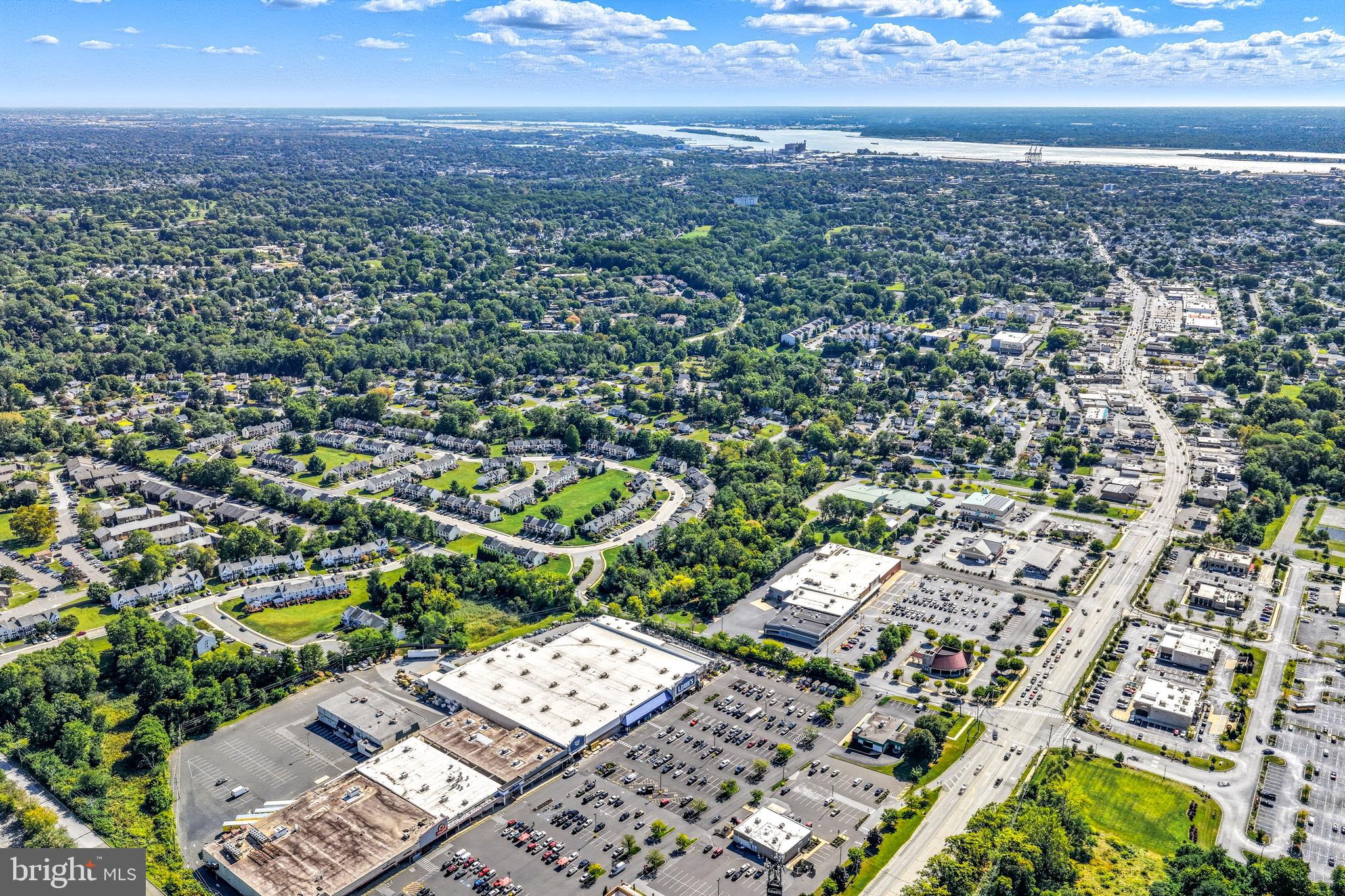 303 Scola Road Brookhaven, PA 19015 - Photo 46 of 56 an aerial view of a city with lots of residential buildings