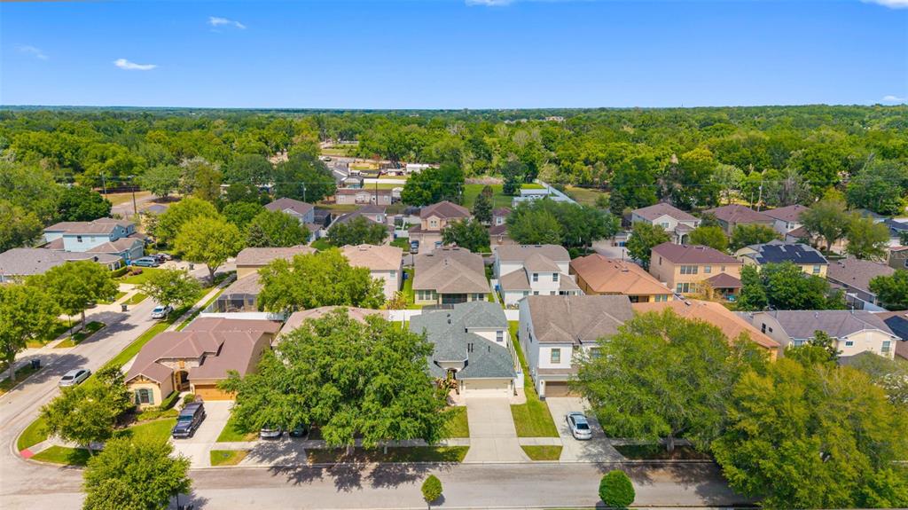 2510 Cross More Street Valrico, FL 33594 - Photo 38 of 43 an aerial view of residential houses with outdoor space and street view