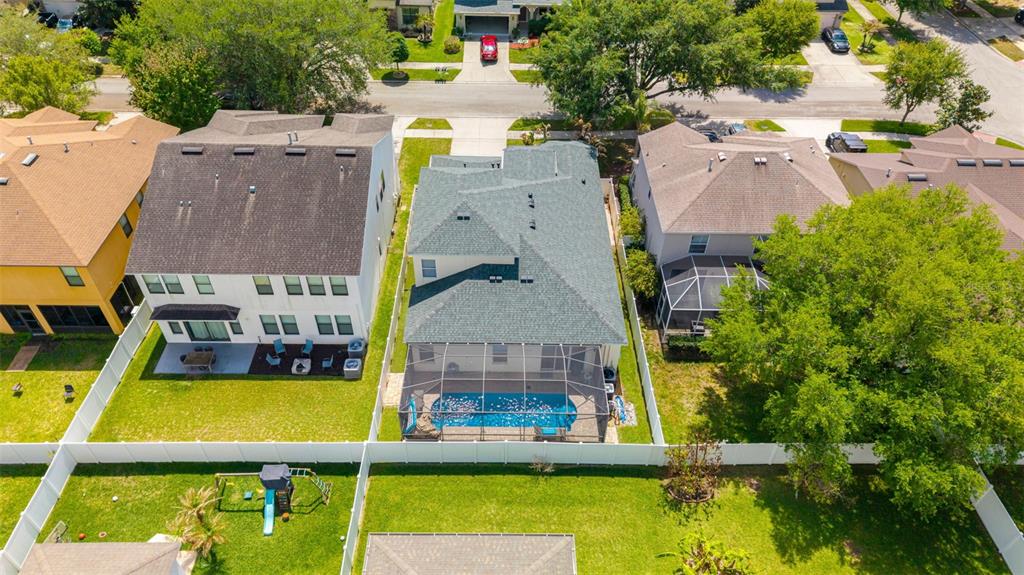 2510 Cross More Street Valrico, FL 33594 - Photo 42 of 43 an aerial view of residential houses with swimming pool