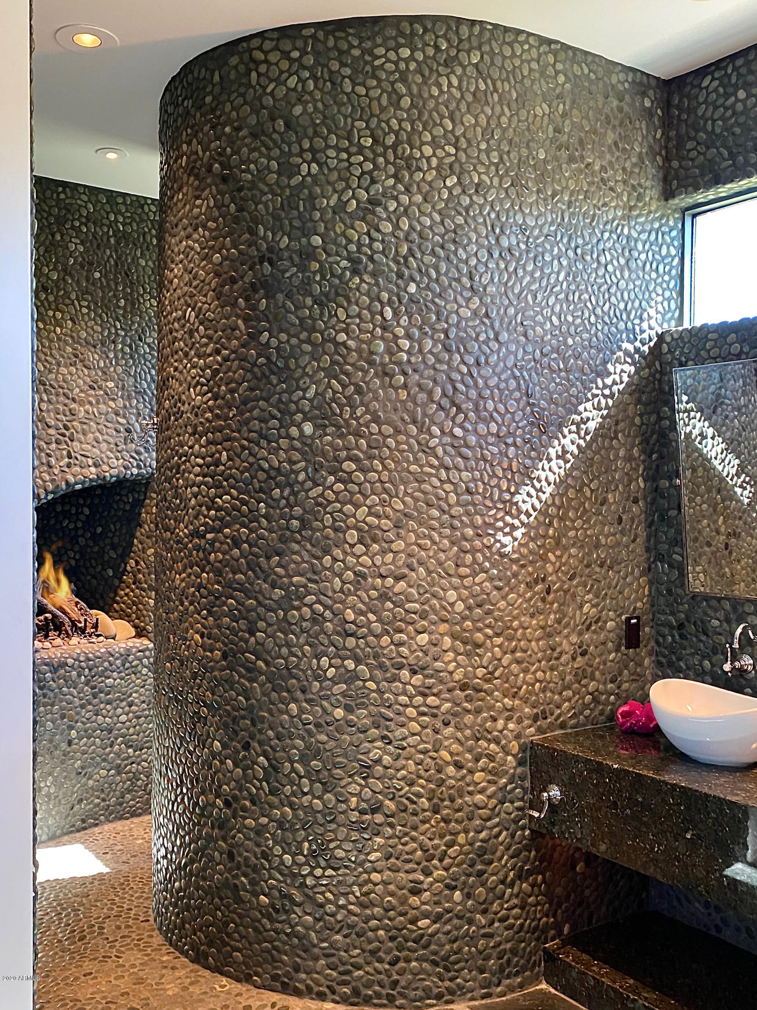 40384 Brangus Road Scottsdale, AZ 85262 - Photo 24 of 41 WALK-IN SHOWERS HAVE FIREPLACES!~