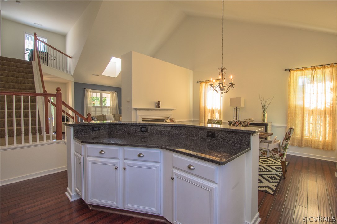 9330 Springmount Terrace Chesterfield, VA 23832 - Photo 11 of 38 a bathroom with a granite countertop sink and a mirror