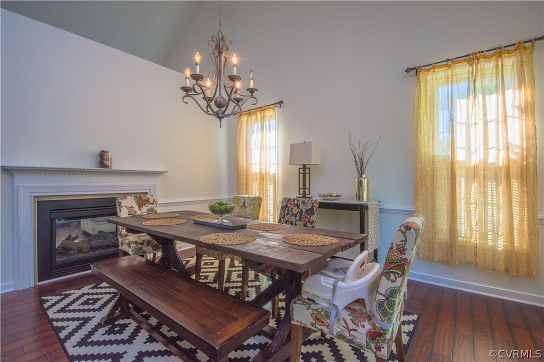 9330 Springmount Terrace Chesterfield, VA 23832 - Photo 14 of 38 a view of a dining room with furniture window and wooden floor