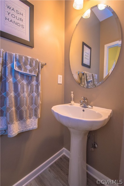 9330 Springmount Terrace Chesterfield, VA 23832 - Photo 25 of 38 a bathroom with a sink and a mirror