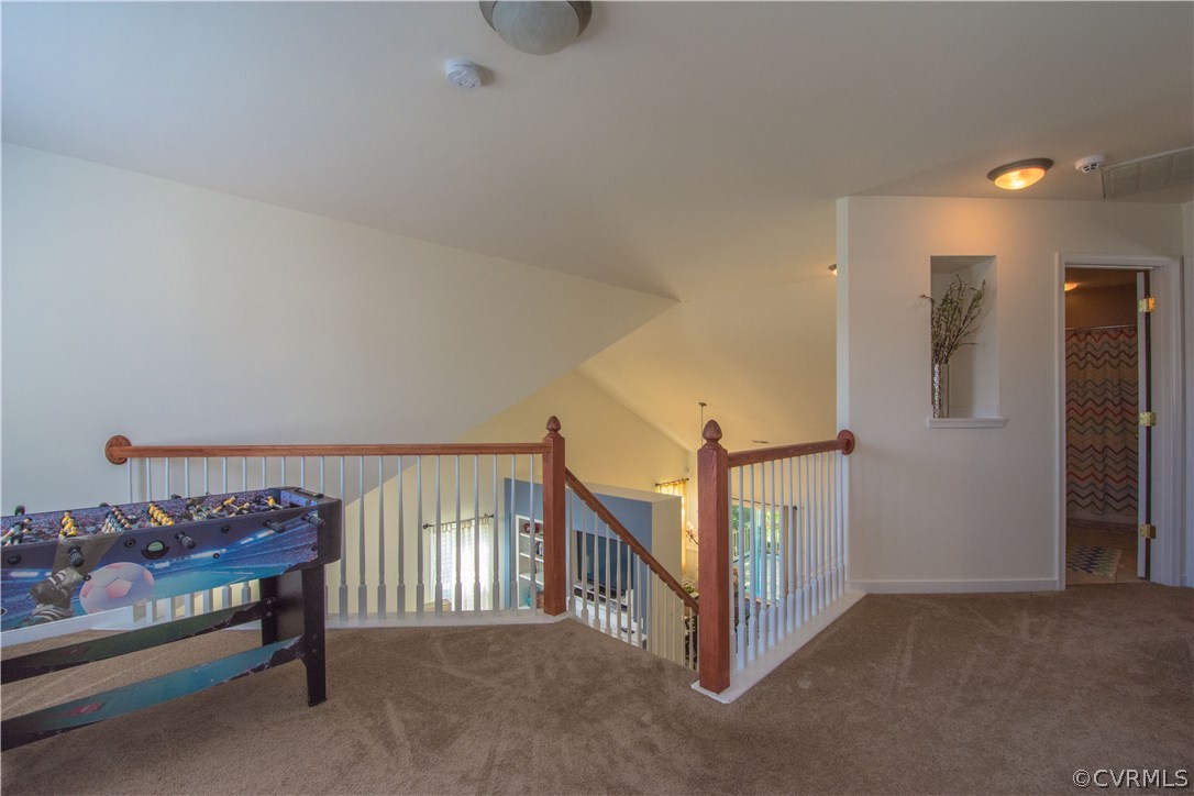 9330 Springmount Terrace Chesterfield, VA 23832 - Photo 33 of 38 a view of a hallway with staircase