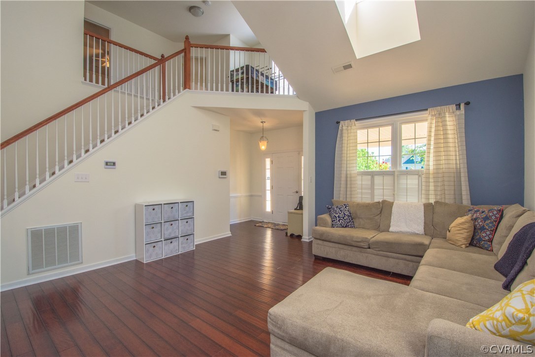 9330 Springmount Terrace Chesterfield, VA 23832 - Photo 8 of 38 a living room with furniture and a wooden floor