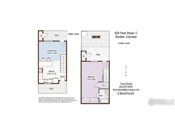 $585,000 | 620 Pearl Street, Unit C, Boulder, CO 80302
