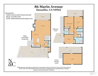 $1,599,000 | 86 Marin Avenue, Sausalito, CA 94965