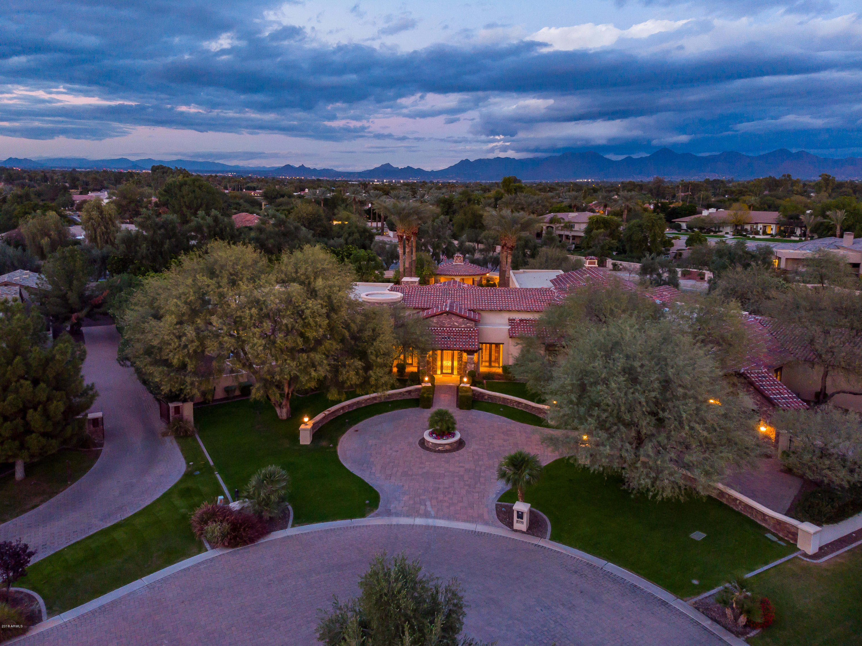 6390 East Royal Palm Road Paradise Valley, AZ 85253 - Photo 53 of 58 53- Aerial