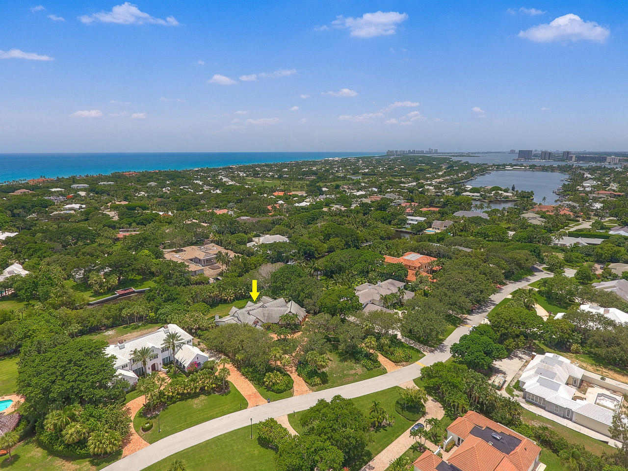 12418 Ridge Road North Palm Beach, FL 33408 - Photo 1 of 12 Front Exterior Aerial