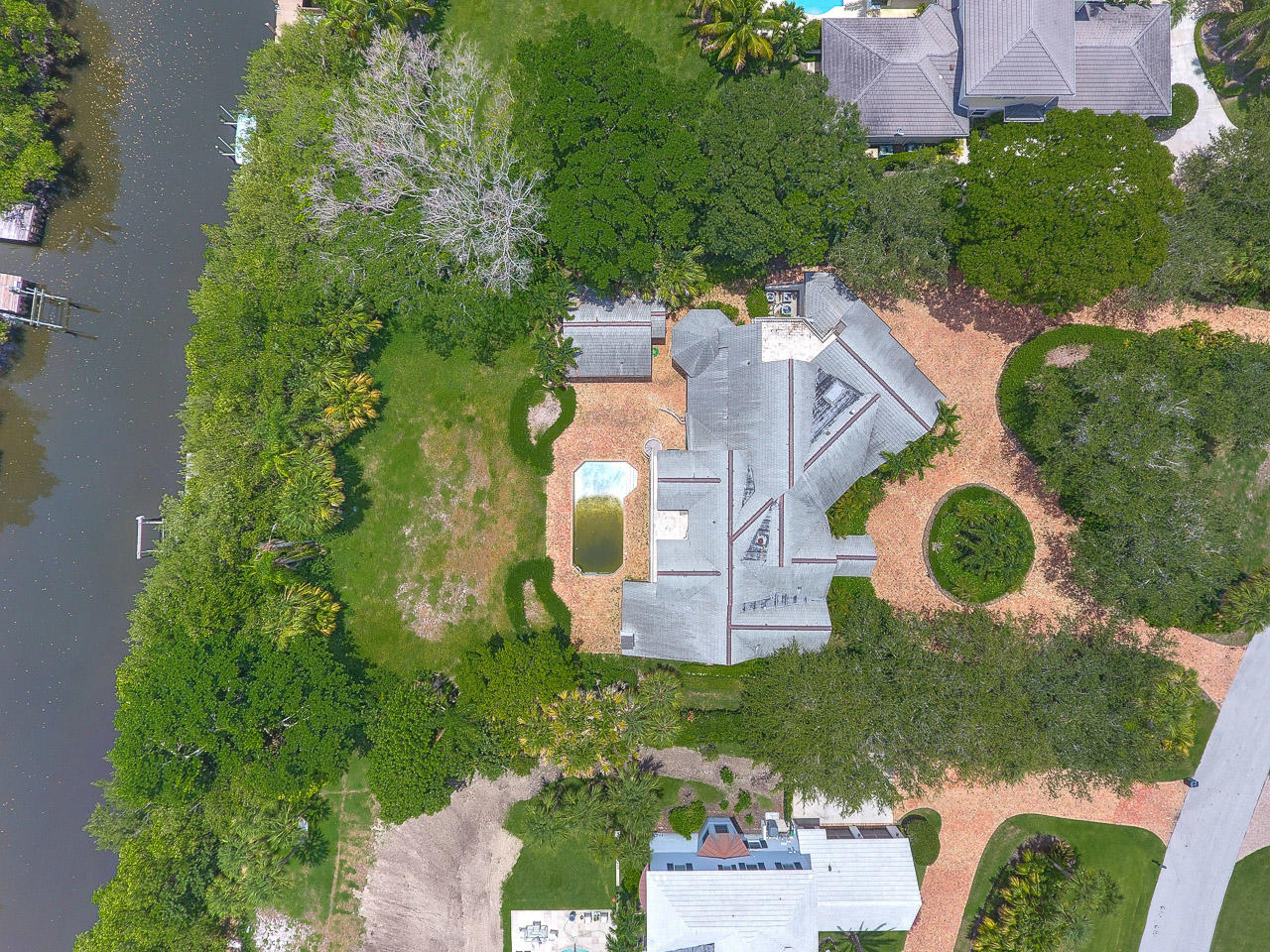 12418 Ridge Road North Palm Beach, FL 33408 - Photo 5 of 12 Bird's Eye Aerial