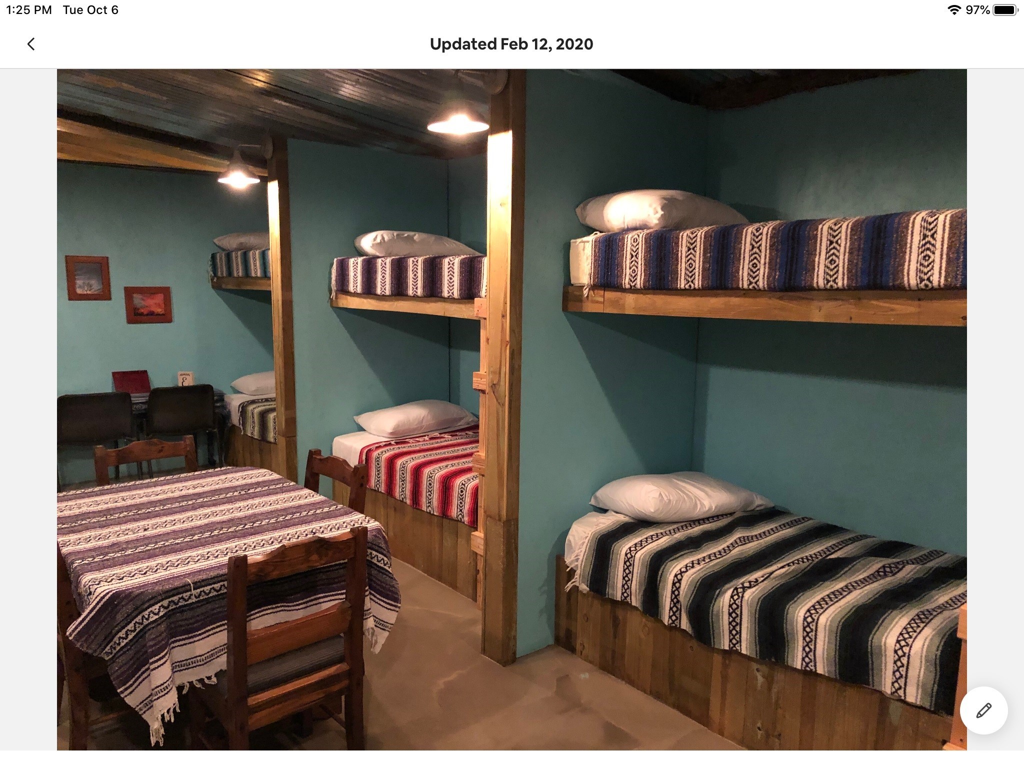 629 Elliott Road London, TX 76854 - Photo 12 of 49 a bedroom with two beds and a potted plant