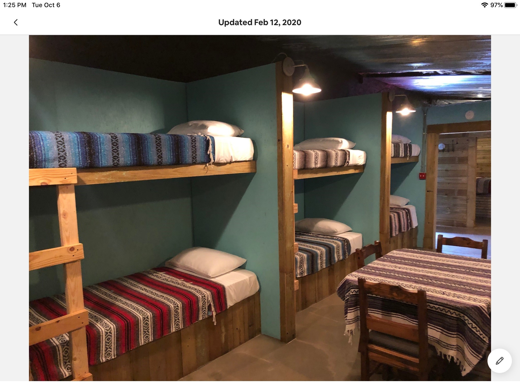 629 Elliott Road London, TX 76854 - Photo 13 of 49 a bedroom with a bed and a mirror