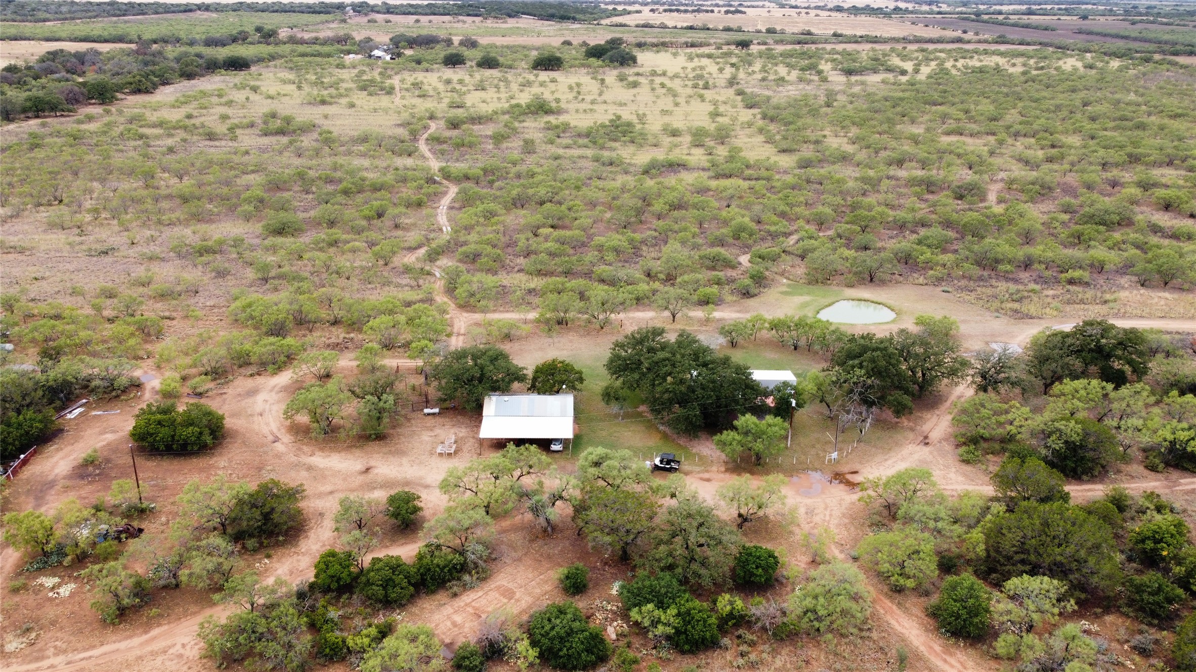 629 Elliott Road London, TX 76854 - Photo 2 of 49 a aerial view of residential houses with outdoor space