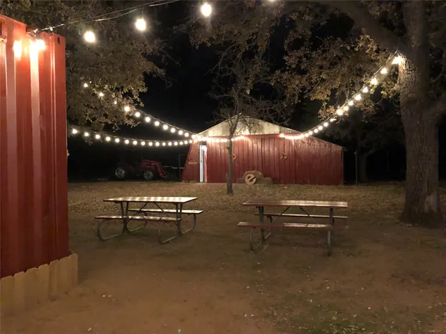 a view of a green field